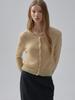 MOAT Mohair Sheer Cardigan (Butter Beige)