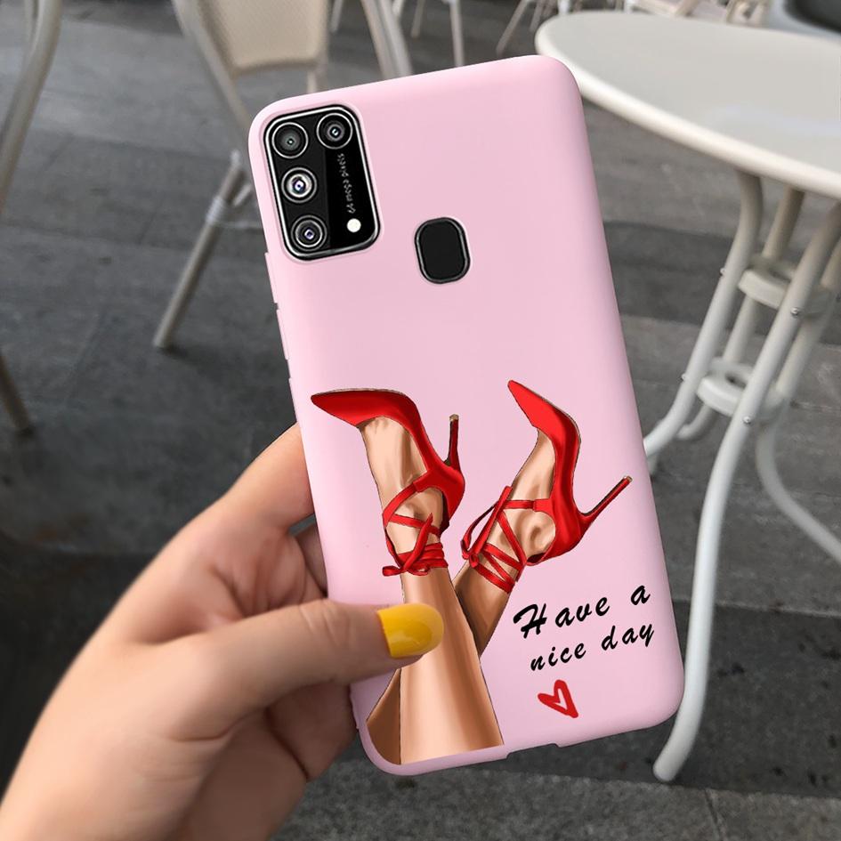 For Phone Case Samsung Galaxy M31 Prime Cover Soft Silicone Cute Phone Back Cases For Samsung M31 SM-M315F F41 M 31 Bumper Shell