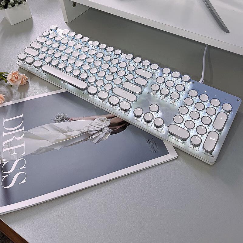 Механическая игровая клавиатура Qisha GX80 Pink Punk