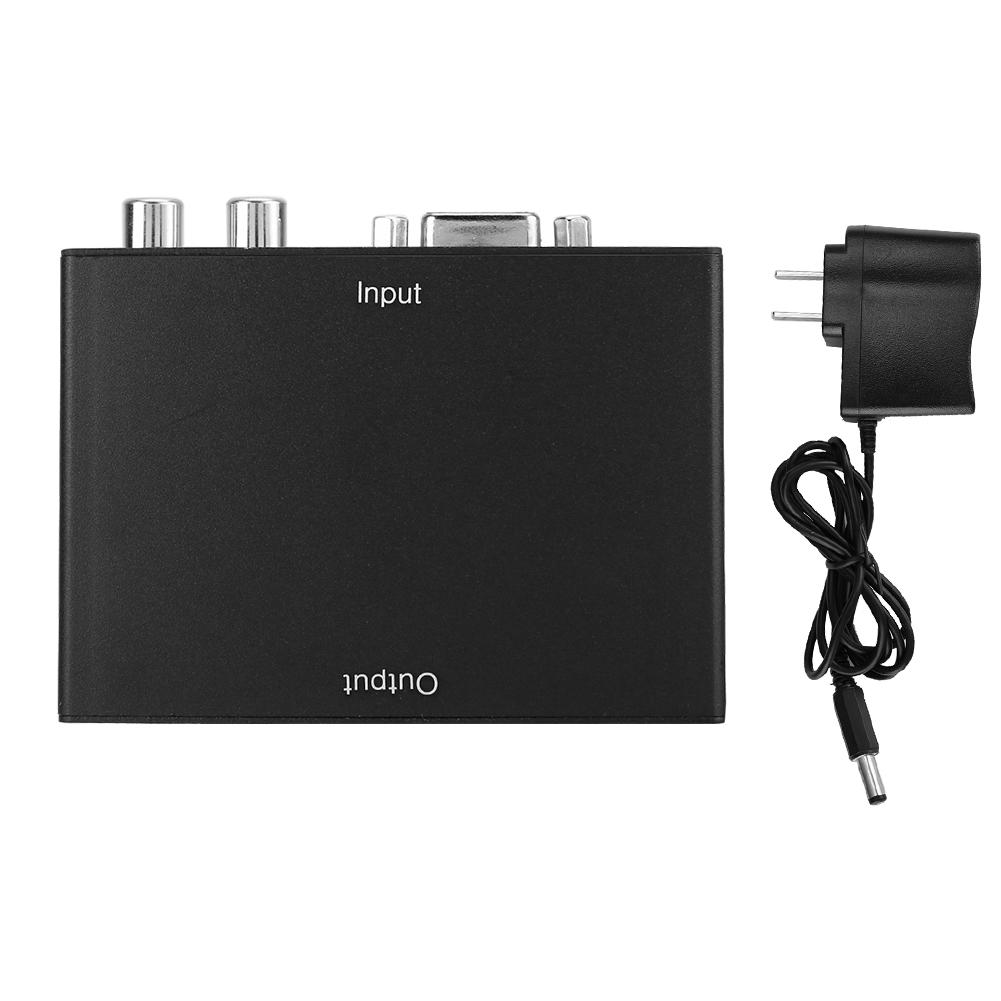 Адаптер-конвертер VGA в HDMI Выход HD аналогового видео и звука