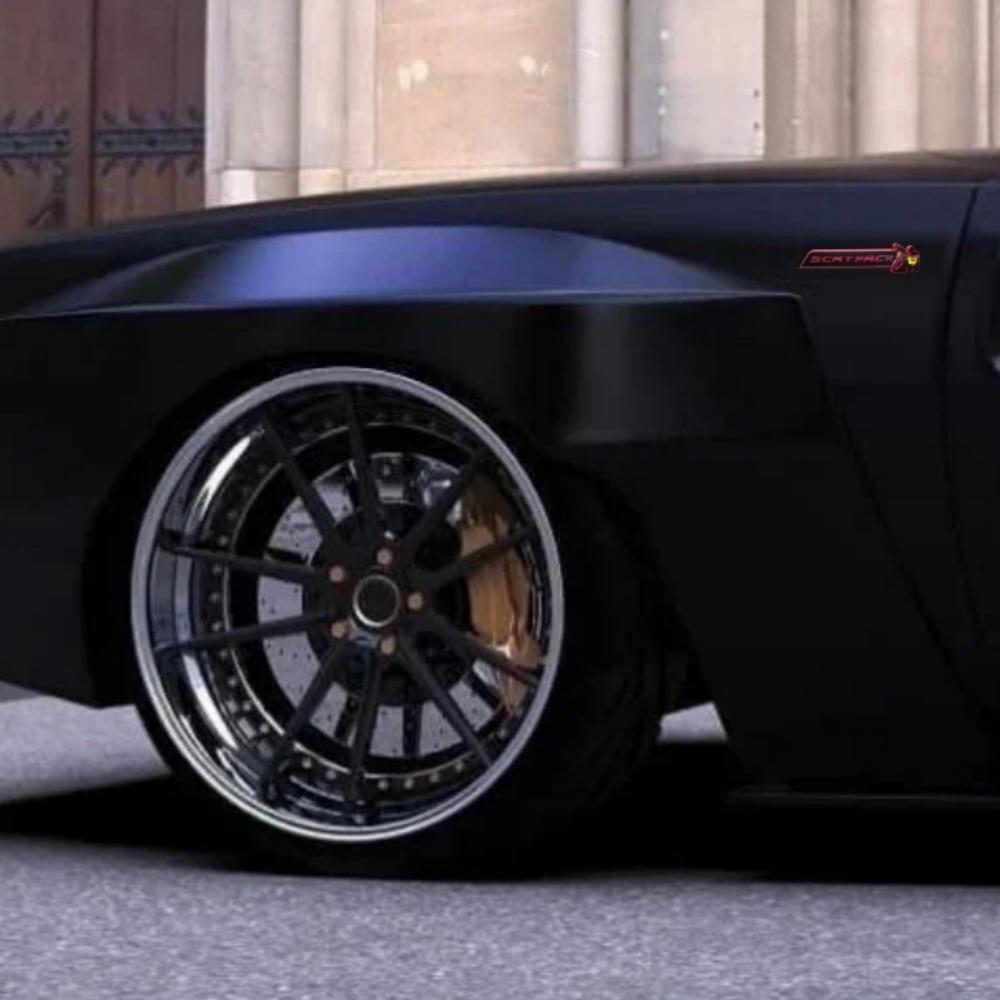 1 шт. 3D наклейка с боковым значком на крыло автомобиля, эмблема на заднюю дверь, наклейка на кузов для R A M 1500 2500 3500 Challenger Journey Caliber Caravan Charger Durango