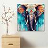 New Arrival 5D DIY Full Circle Diamond Painting "Painted Elephant" Embroidery Cross Stitch Home Decor Gift