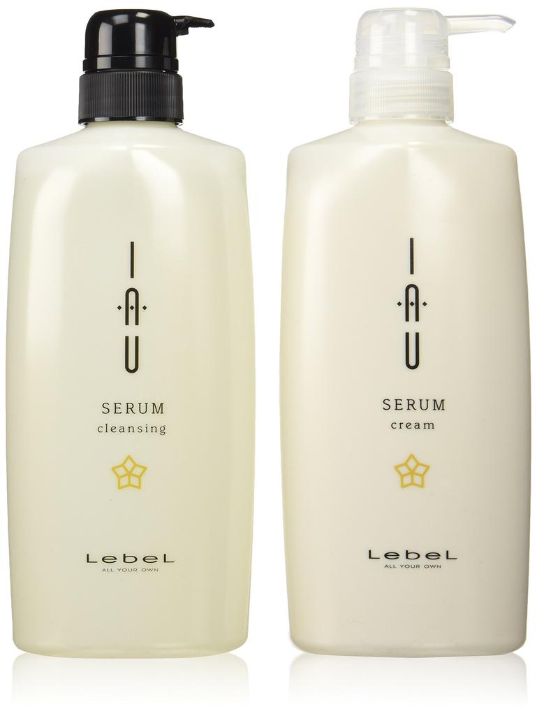 Lebel Набор: Шампунь для очищения SERUM 600 мл + Кремовая маска 600 мл &