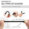6 пар силиконовых подушечек для ушей для очков, противоскользящие, эластичные, удобные фиксаторы для очков