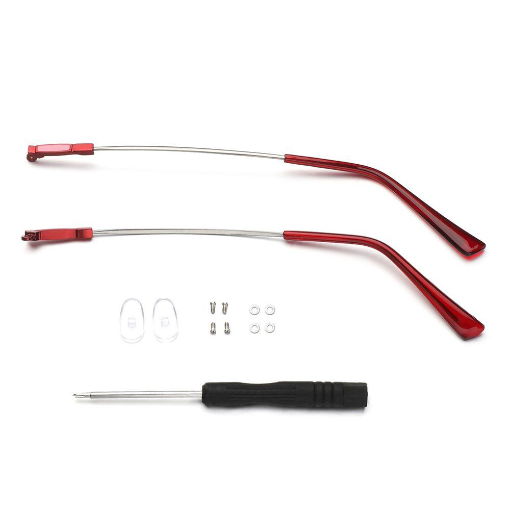 1 пара Металлический инструмент для ремонта Противоскользящие аксессуары для очков Запасная дужка для очков Ножка Оправа для очков