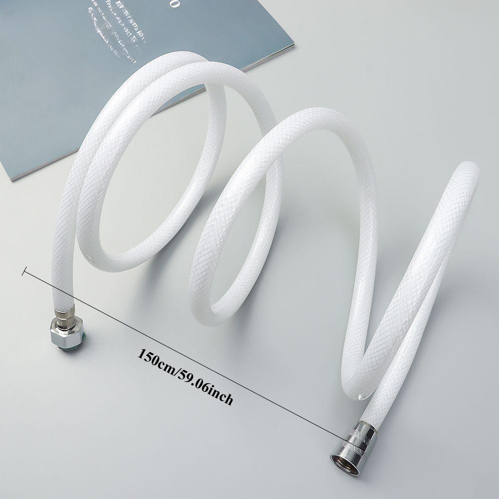 Шланг для душа из ПВХ, универсальный, гибкий, не скручивающийся, взрывозащищенный, удлинительная трубка для шланга для смесителя в ванной комнате