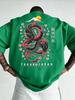 Fashionable Unisex Summer New Dragon Patte3d Print Breatha Quickdry Unisexs Largesize Tshirt Outdoor Street Parentchild Clothing