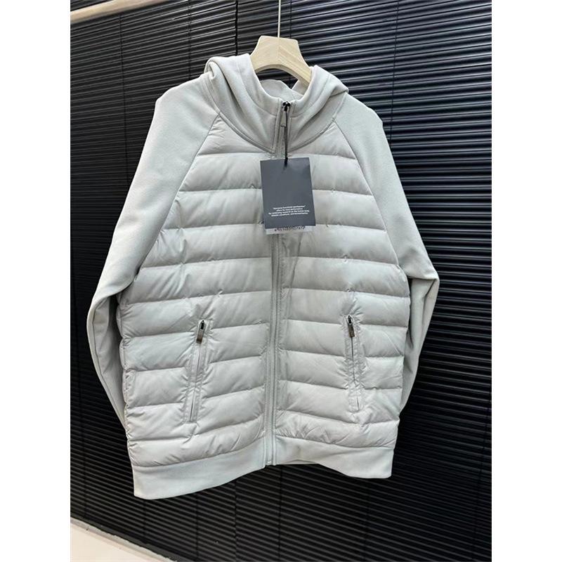 D Brand Men's 2025 Trendy Lightweight Cotton Patchwork Jacket - Casual, Comfortable, Versatile Outerwear