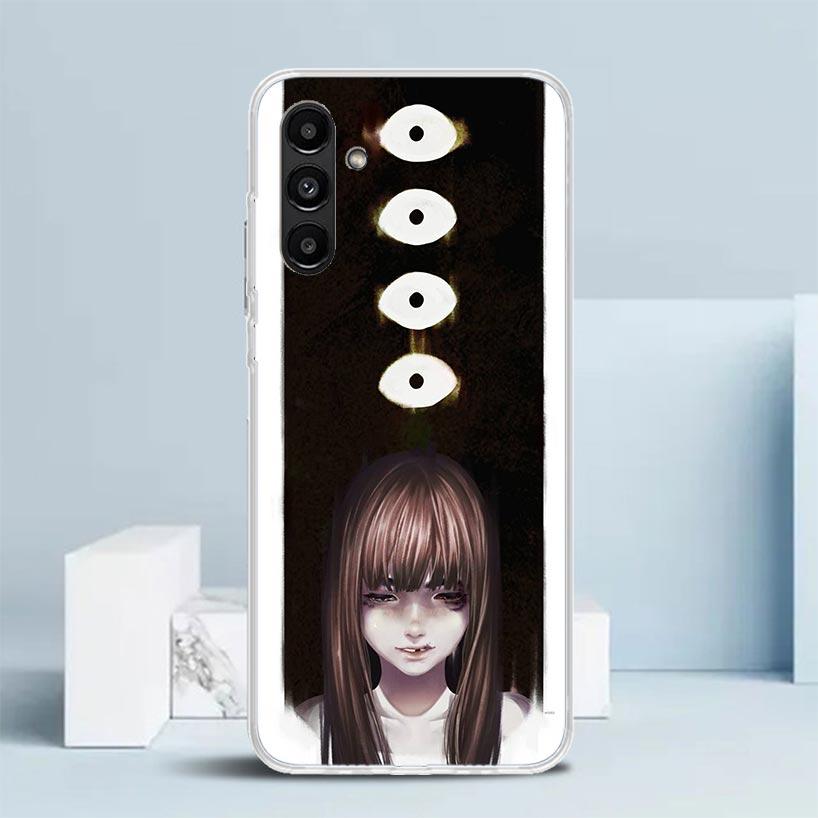 Чехол Oyasumi Punpun для Samsung Galaxy A17 A37 A57 A16 A26 A36 A56 A15 A14 A55 Чехол для телефона A13 A53 A25 A35 A24 A34 A23 A33 Galax