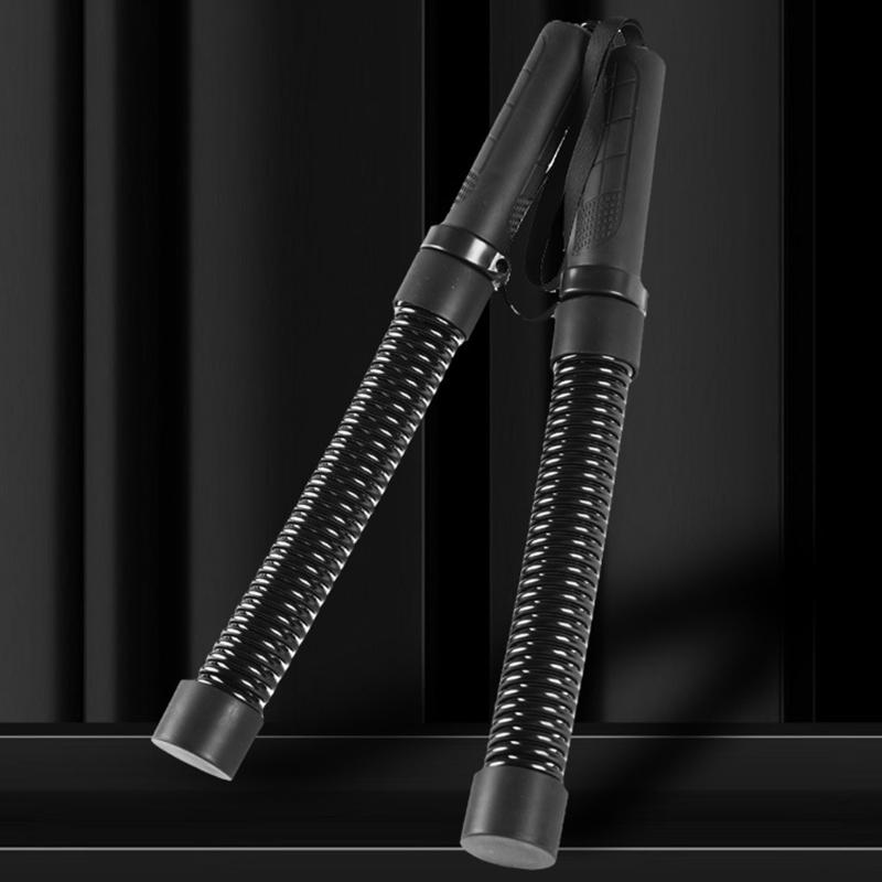 2Pcs Battle Rope Spring Rod Professional Workout Rope Rod Gym Equipment for Strength & Conditioning Gym Workouts