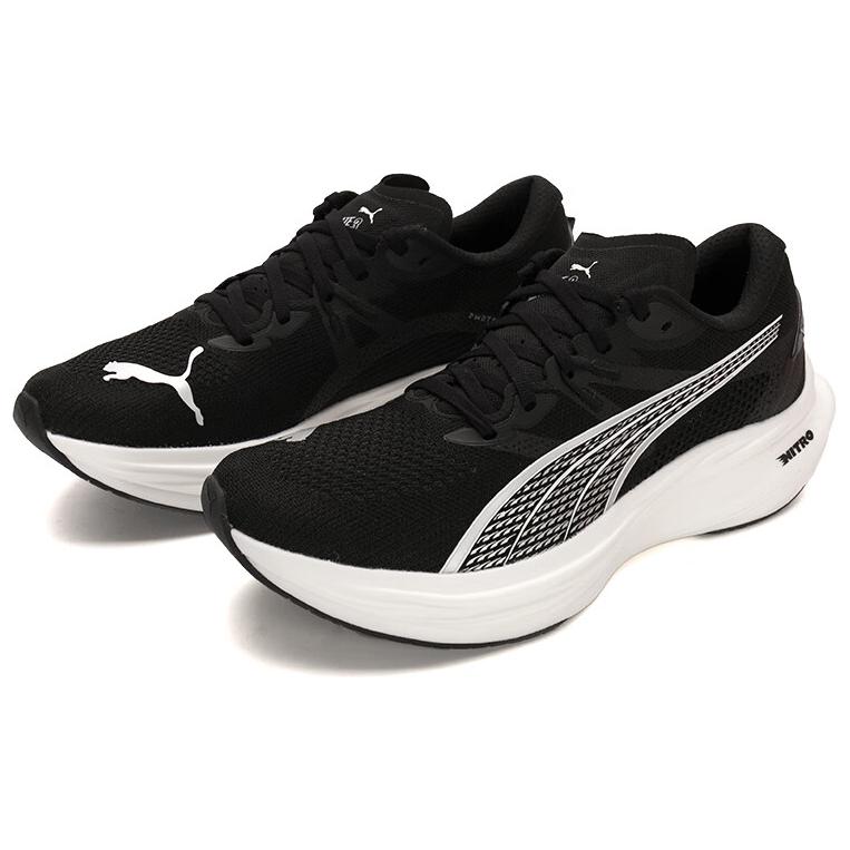 Puma Deviate Nitro 3 Black White Men Sneakers 309707-01