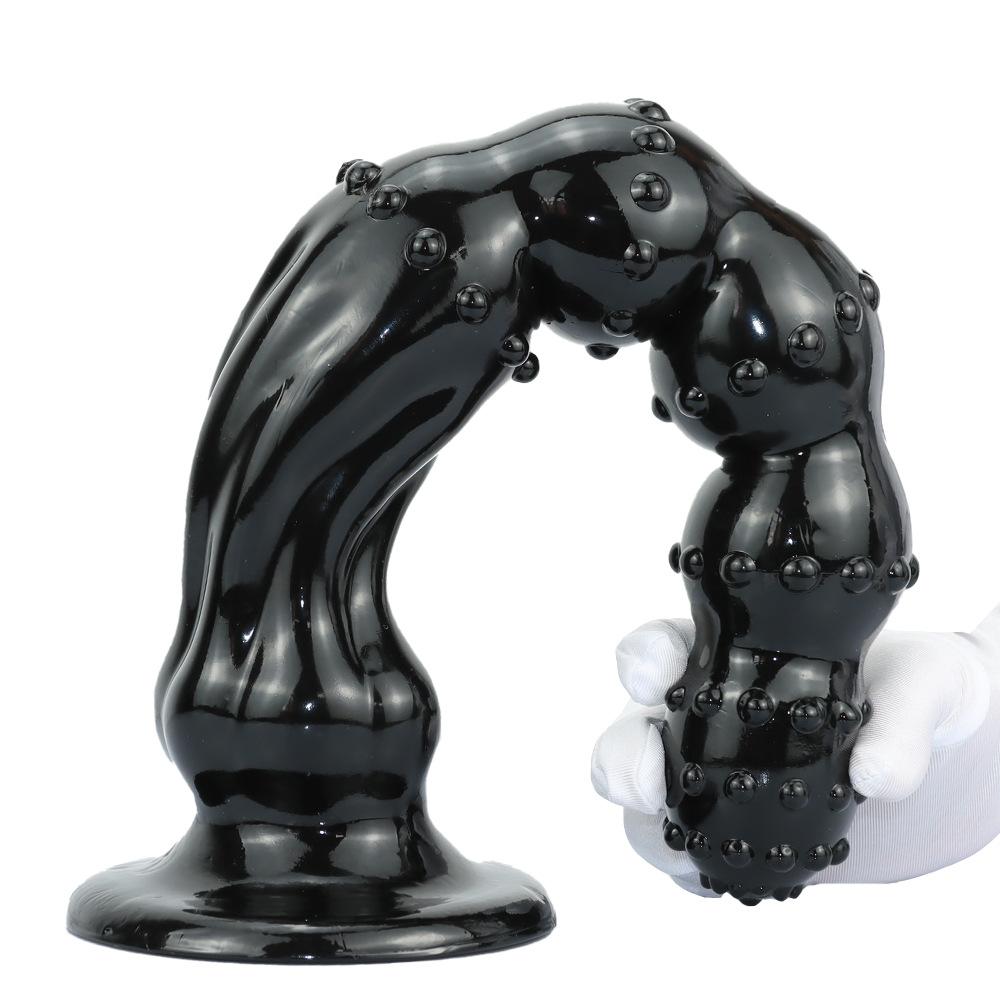 Силиконовая очень длинная анальная пробка с присоской, дилдо, секс-игрушка, мастурбатор для мужчин и женщин, страпон, реалистичный пенис, БДСМ