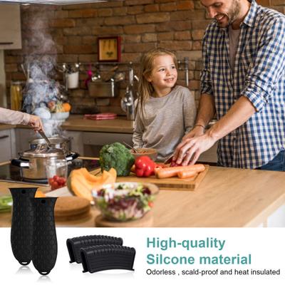 1 комплект ручек для кастрюль, термостойкие, нескользящие, не дающие ожогам, захваты для горячих сковородок, подъемники для тарелок, кухонные гаджеты