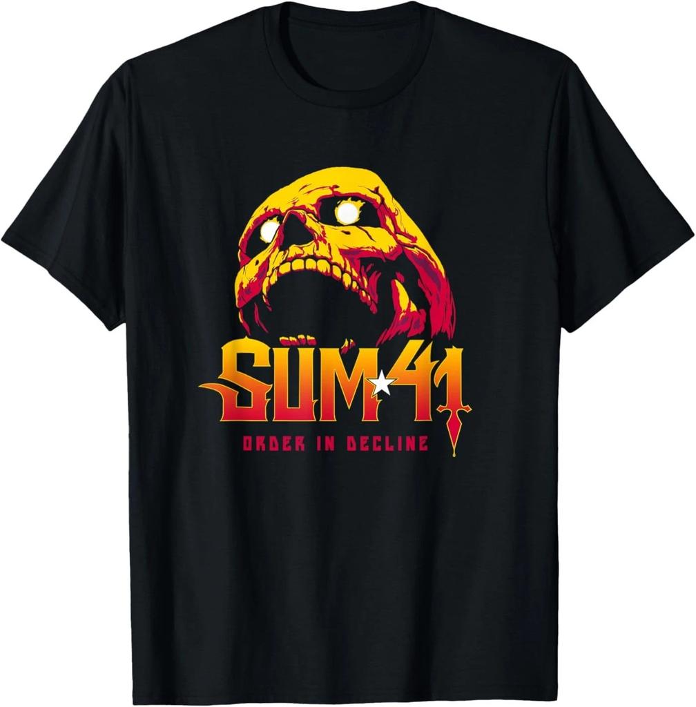 Sum 41 Order in Decline Skull T-Shirt