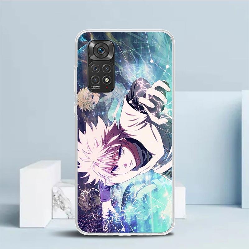 Чехол для телефона Killua HunterX для Xiaomi Redmi Note 15 14 14S 13 12S 12 Pro Plus 11S 11 11T 11E 10S 10 + Мягкая задняя крышка из ТПУ Redmi N
