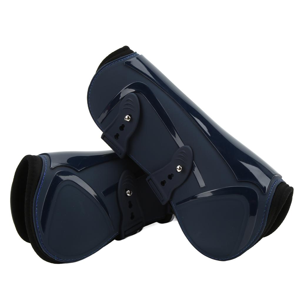 Ботинки для сухожилий лошади PU Shell Tendon Fetlock Brace для верховой езды, амортизация, прыжки, соревнования