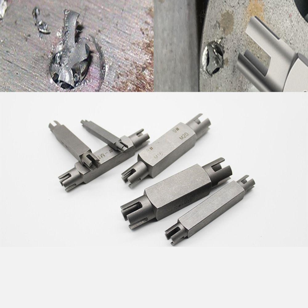 Hex Double Head Screw Remove Tools Multifunctional Broken Tap Extractor Damaged Water Valve