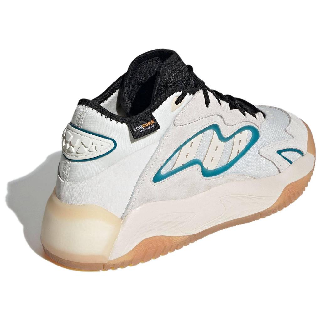 Adidas Оригинальные кроссовки Originals Streetball Fabric 2.0 Модные Ретро Нескользящие Прочные Низкие Повседневные Кроссовки Унисекс Белый Черный JI2544