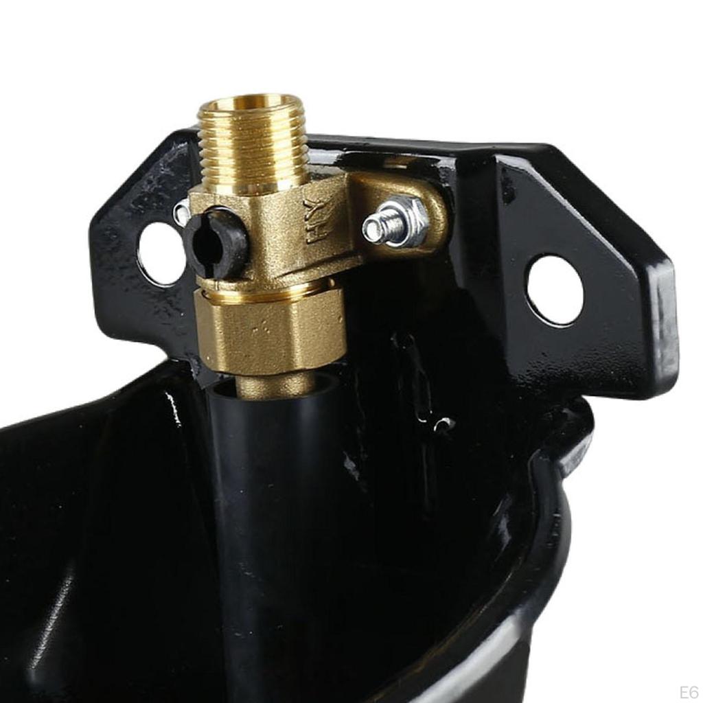 Automatic Drinking Bowl for Farm Animals Including Calf, Dog, Cow, Horse, Goat