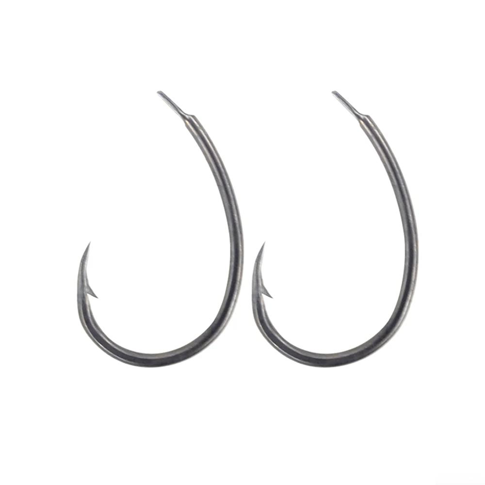 500pcs PTFE Coating Barbed Fish Hooks Carp Fishing Barb Hooks Accessories 7011