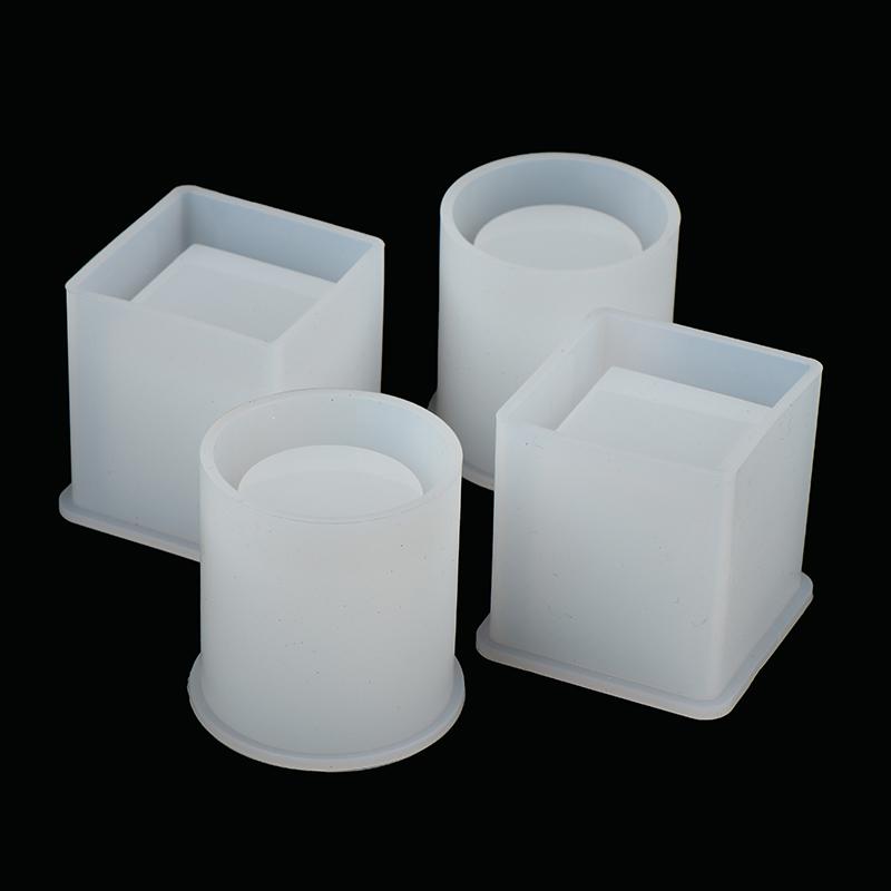 Формы из силиконовой смолы, держатель для литья эпоксидной смолы, художественная подставка для чашки, ручка, форма для свечи, сделай сам