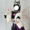 Косплей Костюм Лапы Перчатки для Женщин Плюшевые Животные Лапы Рукавицы Хэллоуин Вечеринка Аниме Реквизит Ролевая Игра Грелки для Рук