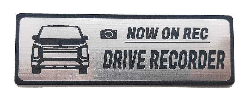 [Honami Works] Эмблема для автомобилей, оборудованных видеорегистратором DELICA D5, Наклейка видеорегистратора на приборную панель