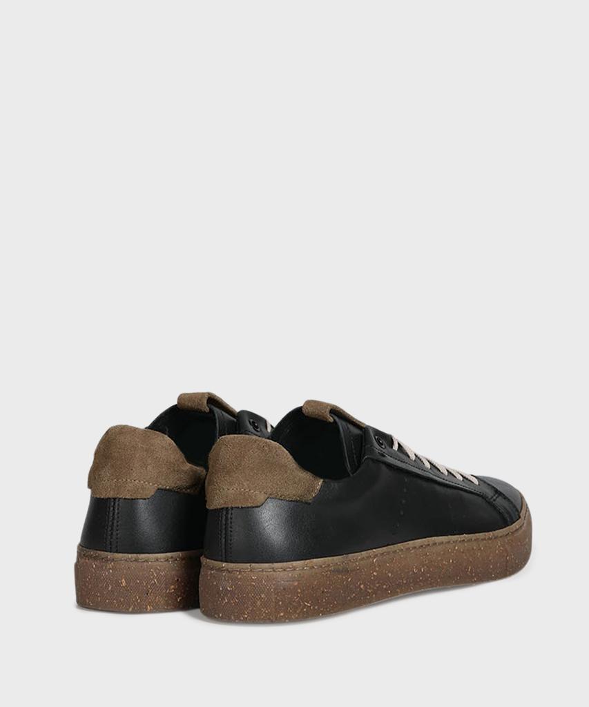 Panicale Black Napa Leather Sneakers