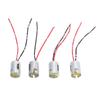 4pcs LED Bulbs Socket Holder Waterproofing Car Light Bulb Socket Adapter for Create New Turn Signal Lights Brake Light