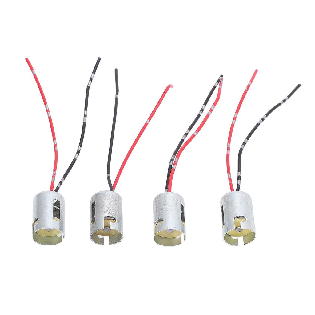 4pcs LED Bulbs Socket Holder Waterproofing Car Light Bulb Socket Adapter for Create New Turn Signal Lights Brake Light