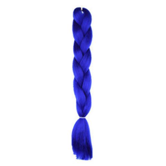 Женские Jumbo вязание крючком плетение Ombre Color Синтетические наращивания волос Kanekalon