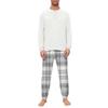 Men's Pajama Set, Long Sleeve And Long Pants, Two-piece Set