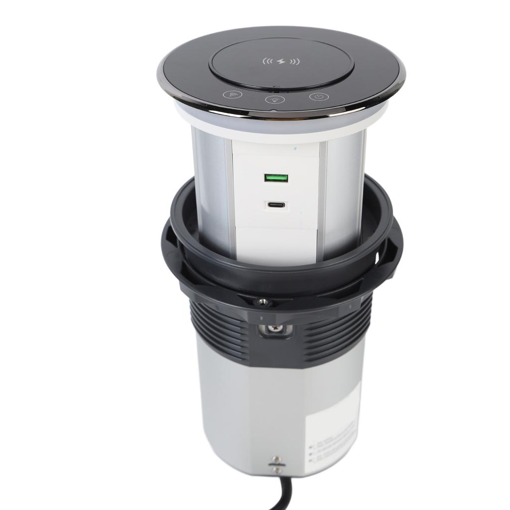 Автоматическая выдвижная розетка с сенсорным управлением WiFi, интеллектуальный выдвижной удлинитель с 3 розетками