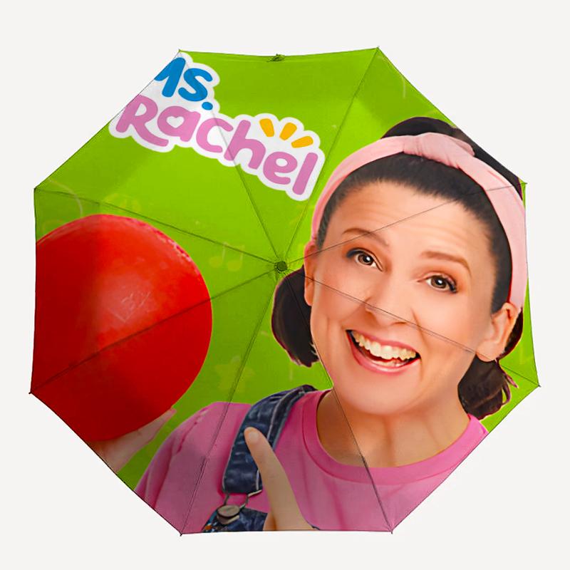 1pc Ms Rachel4 Umbrella, Sun Protection, And UV Shielding. It Has Eight Sturdy Ribs for Outdoor Use And Perfect Gift