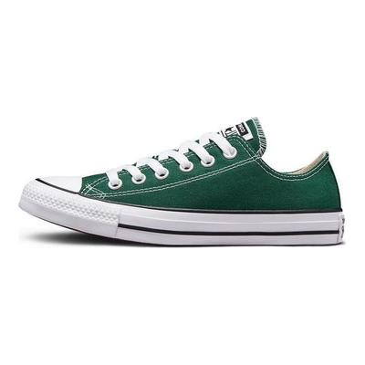 Chuck Taylor All Star Шнуровка Удобные Дышащие Прочные Низкие парусиновые кеды Унисекс Зеленый A00789C
