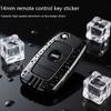 BGW1 14MM Remote car key  aluminum badge, decorative sticker For Dacia Duster Logan MCV Sandero Stepway Dokker Lodgy Car Accessories