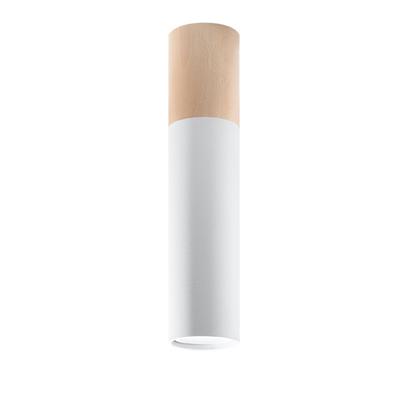 Plafon Pablo 1 Gu10 Naturalne Drewno  Wood Sollux Sl.0631