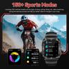 SmartWatch for Men 3ATM Waterproof with Call/LED Flashlight 2.02" HD Screen Smartwatch Compass Fitness Tracker HR/Blood Pressure Monitor Watch
