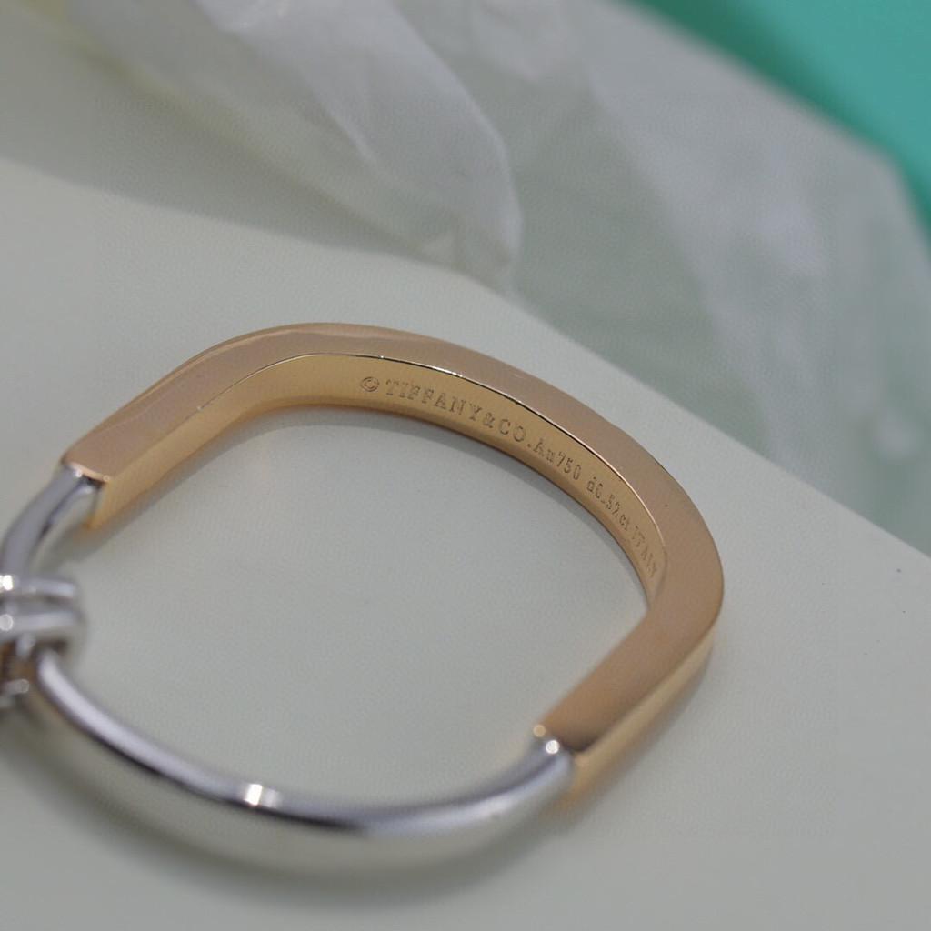 Позолоченный материал с 18-каратным гальваническим покрытием большое полубриллиантовое ожерелье серия коллаборации LOCK ROSE Сверкающий свет инкрустированных бриллиантов сияет ярко