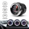 2'' 52mm 40-140 Degrees Celsius 12V Water Temp Gauge Celsius 7 Colors Pointer Water Temperature Meter With Stepper Motor