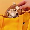 Portable Cute Capybara Fan Solid Color Cartoon Handheld Fan Gifts USB Mini Fan  Camping