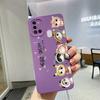 Чехол для Samsung Galaxy A21s Фиолетовый Лавандовый Цветок Защита Камеры Мягкий Чехол для Телефона Для Samsung A21s 6.5" SM-A217F A 21 s Чехол