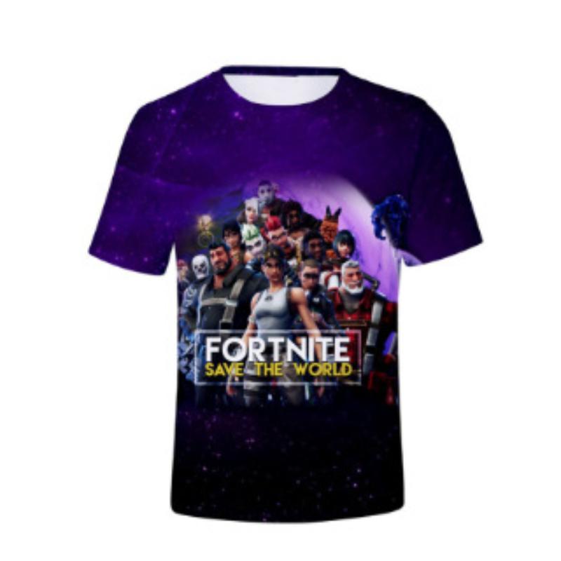 Детская быстросохнущая футболка Fortnite - Повседневная летняя мода
