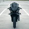 Для YAMAHA R7 2022-2025 Мотоцикла Клюв Крыло Крылышко Прижимная Сила Голый АБС Пластик Передние Спойлеры Передний Нижний Спойлер Губы Фиксированное Крыло