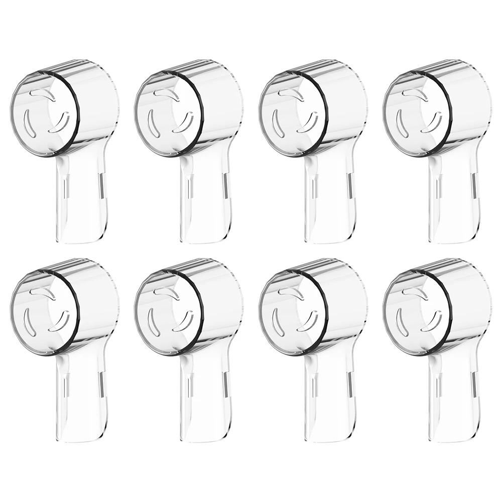 Toothbrush Dustproof Covers Caps Compatible with Braun Oral B Replacement Heads and iO Series Electric Toothbrush Head Protector