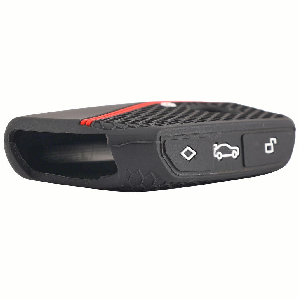 Силиконовый чехол для ключей, защитный чехол с 3 кнопками, интерьерный стиль, брелок из цинкового сплава для BMW Ix I4 2 3 4 5 X3 X5 2021 2022 2023