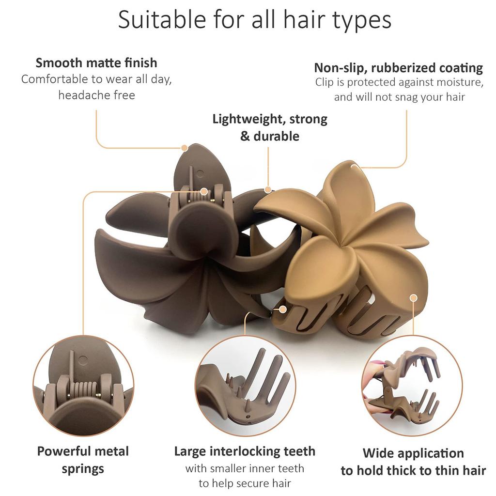 4 шт. матовые резинки для волос в виде цветка яйца, праздничные боковые резинки, заколки для волос, зажимы-акулы, аксессуары для волос, пластина на затылок, акула для волос