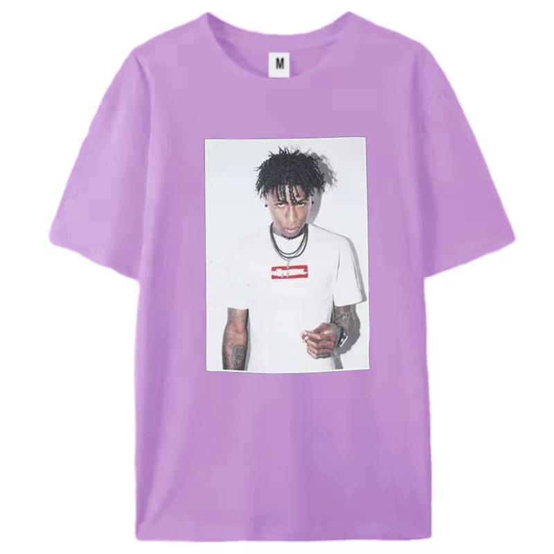 2025 Лето Новая Мужская Футболка Принт Американский Алфавит Короткий Рукав Свободная Маленький и Популярный Модный Бренд Пара Уличный Топ