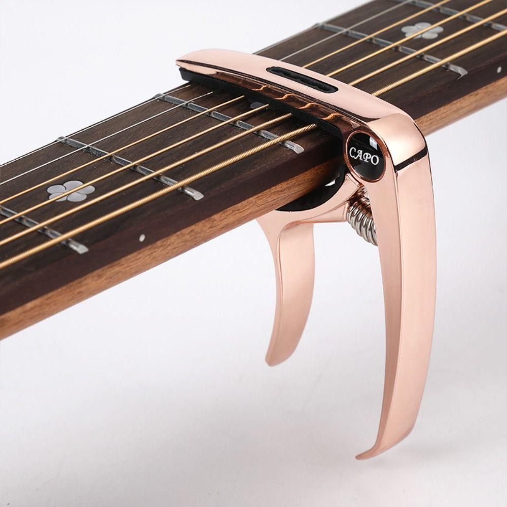 Accessories Electric Guitar Tuning Clamp Guitar Tuner Key Trigger Capo Guitar Capo Guitar Clamp