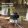 Портативный походный чайник для воды с ручкой емкостью 1,35/1,6 л, пищевой глиноземный горшок для приготовления кипящей воды, чая с молоком, уличный кофейник для
